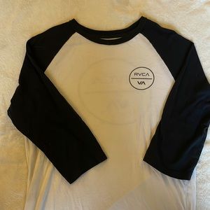 RVCA baseball tee